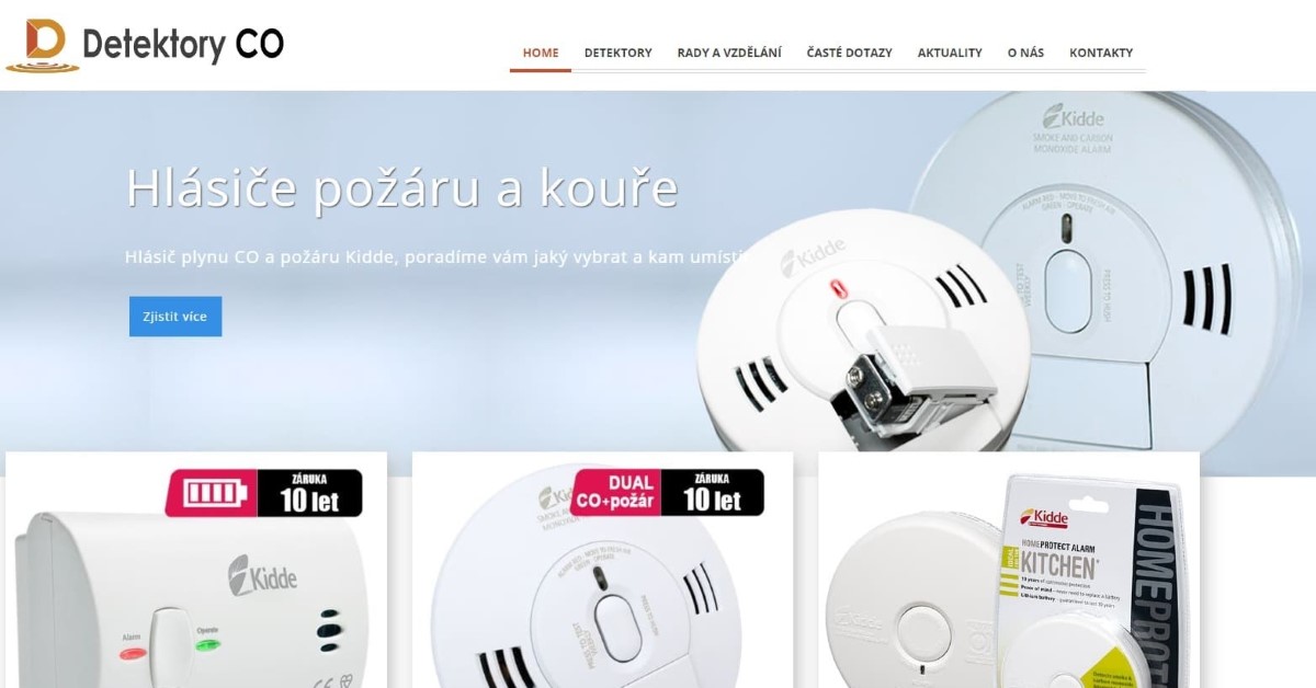 detektoryco.cz | webdesign Dejtonaweb.cz