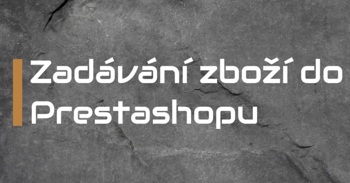 Video: Návod jak přidávat nové zboží do eshopu Prestashop